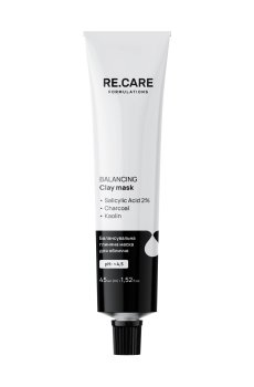 Глиняная маска для лица Re.Care Balancing Clay Mask, 45 мл