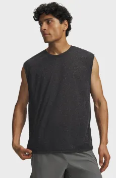 Мужская черная майка Halo Run Aeris SL Черный XL Under Armour 6016481-008