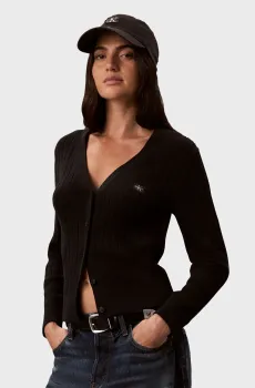Женский черный кардиган LABEL Черный XS Calvin Klein LV047H305G