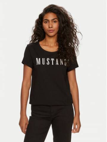 Mustang Футболка Alma 1013933 Чорний Regular Fit Mustang Футболка Alma 1013933 Чорний Regular Fit