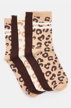 Шкарпетки, 5 пар - різнобарвний