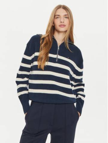 Tommy Hilfiger Светр WW0WW42141 Cиній Relaxed Fit