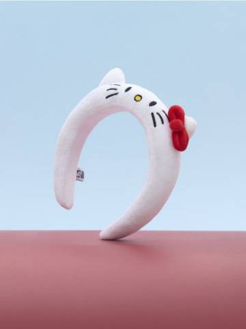 Пов’язка на голову Hello Kitty - білий Пов’язка на голову Hello Kitty - білий