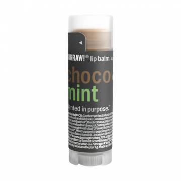 Бальзам для губ Hurraw! Choco & Mint Lip Balm, 4.8 г Бальзам для губ Hurraw! Choco & Mint Lip Balm, 4.8 г