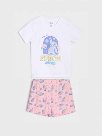 Піжамний комплект із двох предметів Stitch - білий Піжамний комплект із двох предметів Stitch - білий