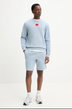 Хлопковая футболка HUGO