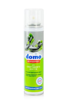 Дезодорант для спортивной обуви domo с антимикробным эффектом, 150 мл