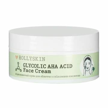 Восстанавливающий крем для лица Hollyskin Glycolic AHA Acid Face Cream с гликолевой кислотой, 50 мл Восстанавливающий крем для лица Hollyskin Glycolic AHA Acid Face Cream с гликолевой кислотой, 50 мл