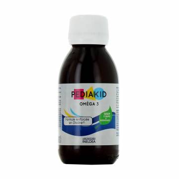 Омега 3 для детей Pediakid Omega 3 Лимон-кола, в сиропе, 125 мл Омега 3 для детей Pediakid Omega 3 Лимон-кола, в сиропе, 125 мл