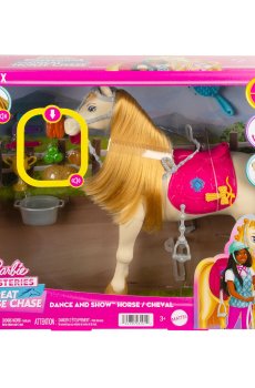 Интерактивная фигурка Barbie Mysteries The Great Horse Chase Лошадка, с аксессуарами, от 3 лет (HXJ42)