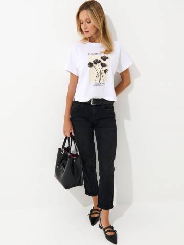 Mohito - Джинси boyfriend - чорний - 38