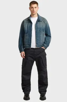 Мужские черные карго Rovic 3D Relaxed Черный 30-32 G-Star RAW D30010,5126