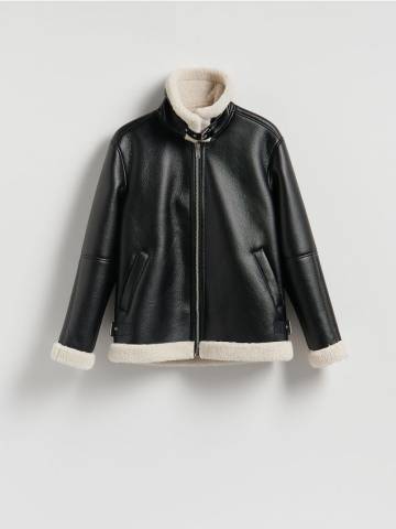 Reserved - MEN`S OUTER JACKET - чорний - 741GC-99X Reserved - MEN`S OUTER JACKET - чорний - 741GC-99X