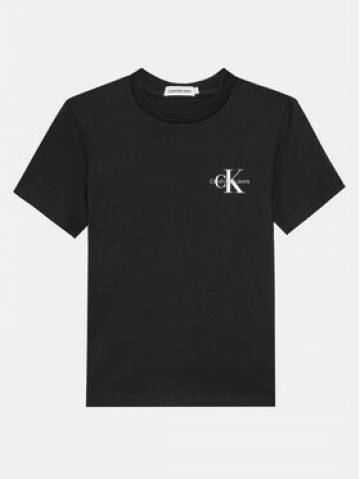 Calvin Klein Jeans Футболка Monogram IU0IU00624 D Чорний Regular Fit Calvin Klein Jeans Футболка Monogram IU0IU00624 D Чорний Regular Fit