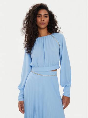 Liu Jo Блузка CA4409 TS055 Блакитний Regular Fit Liu Jo Блузка CA4409 TS055 Блакитний Regular Fit