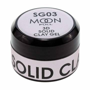 Гель-пластилин для дизайна ногтей Moon Full 3D Solid Clay Gel SC03, 5 мл Гель-пластилин для дизайна ногтей Moon Full 3D Solid Clay Gel SC03, 5 мл