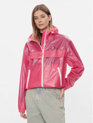 Tommy Jeans Вітровка Tjw Glossy Tech Chicago Ext DW0DW17229 Рожевий Regular Fit Tommy Jeans Вітровка Tjw Glossy Tech Chicago Ext DW0DW17229 Рожевий Regular Fit