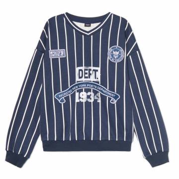 Cropp - Світшот у смужку - темно-синій