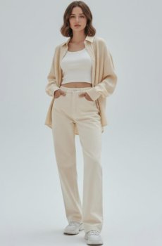 HUNTER & HAYES Women Wide Leg High-Rise Jeans