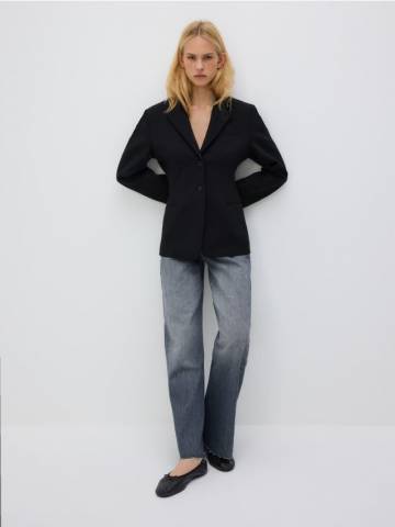 Reserved - Блейзер slim fit - чорний - 540GG-99X Reserved - Блейзер slim fit - чорний - 540GG-99X