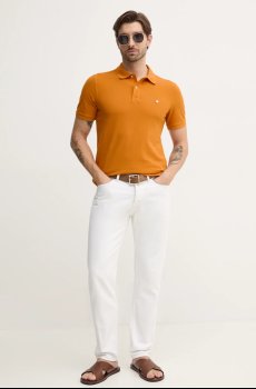 Хлопковое поло United Colors of Benetton