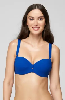 Женский синий лиф от купальника Синий 44D MARC&ANDRE L2329-Y-962-N