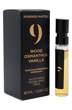 Rosendo Mateu Olfactive Expressions No 9 Wood, Osmanthus, Vanilla Парфюмированная вода унисекс, 2 мл (пробник)