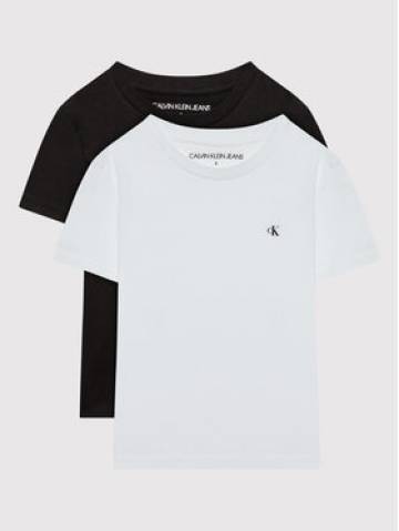 Calvin Klein Jeans Набір з 2 футболок Monogram IB0IB01093 Білий Regular Fit Calvin Klein Jeans Набір з 2 футболок Monogram IB0IB01093 Білий Regular Fit