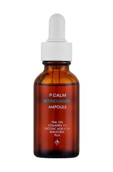 Уценка! Сыворотка P.Calm Retinolagen Ampoule для сужения пор лица, 30 мл