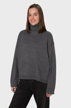 Женский темно-серый шерстяной свитер Серый XS PRPY PWKNIGOK0049