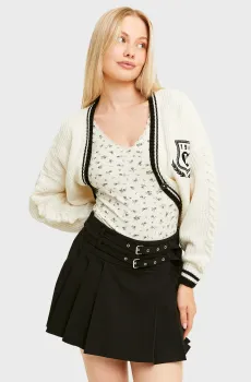 Женская черная юбка-шорты Черный M Tally Weijl SSHPEGRETA