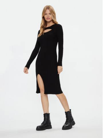 ONLY Трикотажна сукня 15307302 Чорний Regular Fit ONLY Трикотажна сукня 15307302 Чорний Regular Fit