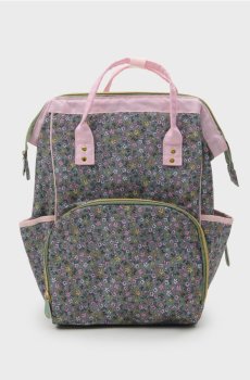 Рюкзак з квітковим мотивом для мами - різнобарвний