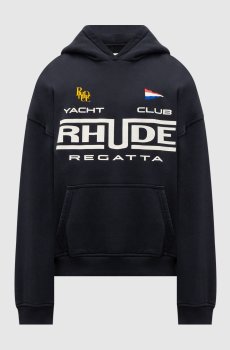 Синее утепленное худи REGATTA CLUB
