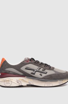 Серые комбинированные кроссовки MOERUN