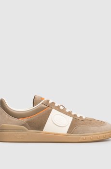 Коричневые замшевые кроссовки Upvillage