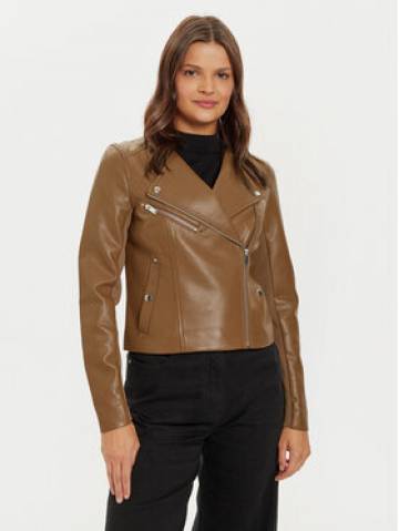 Vero Moda Куртка зі штучної шкіри Riley 10302441 Коричневий Slim Fit Vero Moda Куртка зі штучної шкіри Riley 10302441 Коричневий Slim Fit