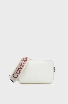 Женская белая сумка WEBBING Белый ONESIZE Calvin Klein LV04F3165G