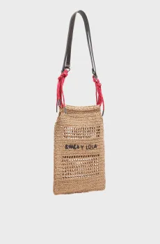 Женская бежевая сумка Бежевый ONESIZE Bimba Y Lola 261BBYJ8M.10080