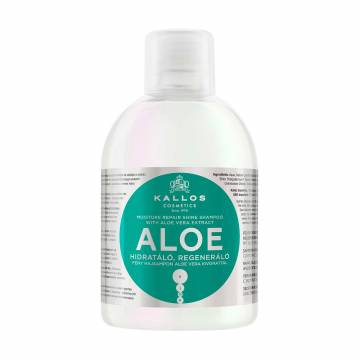 Увлажняющий шампунь для волос Kallos Cosmetics Aloe Vera Full Repair Shampoo с экстрактом Алоэ Вера, 1 л Увлажняющий шампунь для волос Kallos Cosmetics Aloe Vera Full Repair Shampoo с экстрактом Алоэ Вера, 1 л