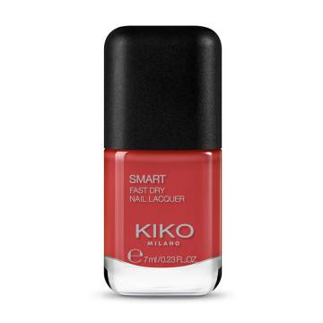 Лак для ногтей Kiko Milano Smart Fast Dry Nail Lacquer 39 Vintage Red, 7 мл Лак для ногтей Kiko Milano Smart Fast Dry Nail Lacquer 39 Vintage Red, 7 мл