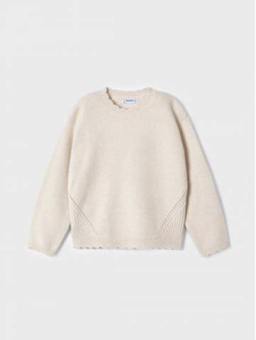 Mayoral Светр 319 Écru Regular Fit Mayoral Светр 319 Écru Regular Fit