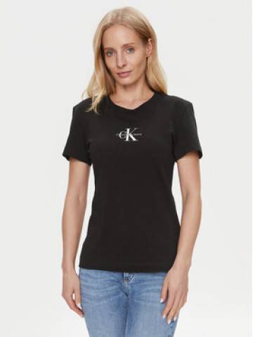 Calvin Klein Jeans Футболка Monologo J20J222564 Чорний Slim Fit Calvin Klein Jeans Футболка Monologo J20J222564 Чорний Slim Fit