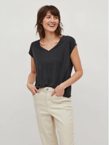 Vila Футболка Modala 14074847 Чорний Relaxed Fit Vila Футболка Modala 14074847 Чорний Relaxed Fit