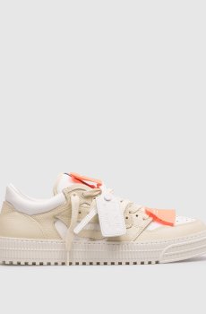 Бежевые кожаные кроссовки 3.0 Court