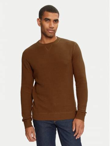 Jack&Jones Светр 12264668 Коричневий Regular Fit Jack&Jones Светр 12264668 Коричневий Regular Fit