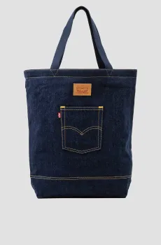 Мужская синяя джинсовая сумка Синий ONESIZE Levi’s® D5440;0002