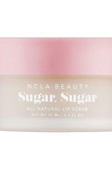 Сахарный скраб для губ NCLA BEAUTY Sugar, Sugar All Natural Lip Scrub Праздничный торт, 15 мл