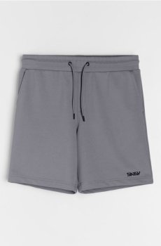 Бавовняні шорти - сірий
