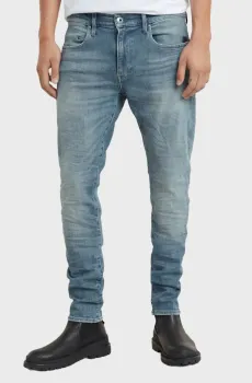 Мужские голубые джинсы Revend FWD Голубой 28-32 G-Star RAW D20071,D440